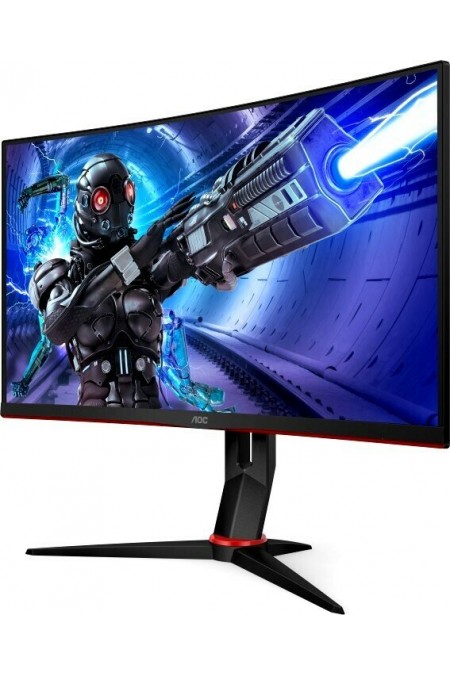 Монитор AOC C32G2ZE (черный/красный) 3