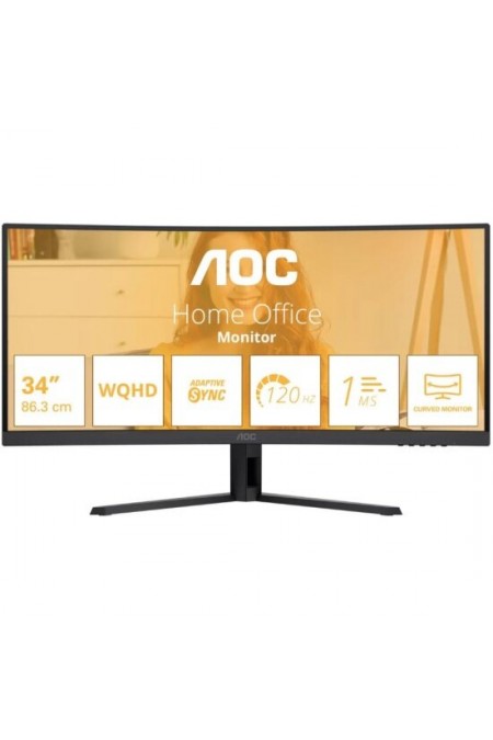 Монитор AOC CU34B3E (черный) 