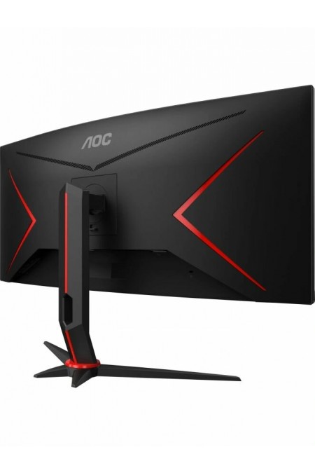 Монитор AOC CU34G2XP/BK (черный/красный) 4