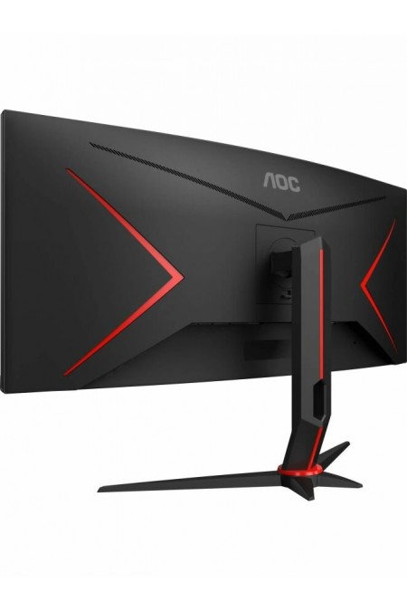Монитор AOC CU34G2XP/BK (черный/красный) 5