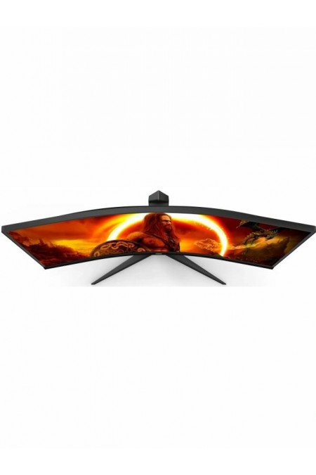Монитор AOC CU34G2XP/BK (черный/красный) 6