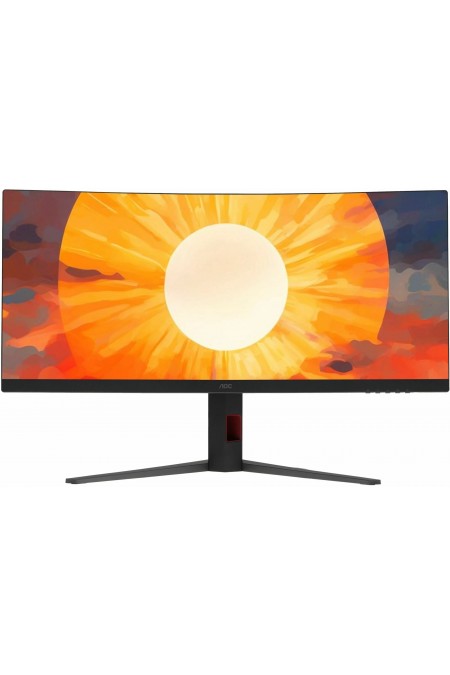 Монитор AOC CU34G4 (черный/красный) 