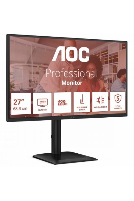 Монитор AOC Q27E4CV (черный) 1