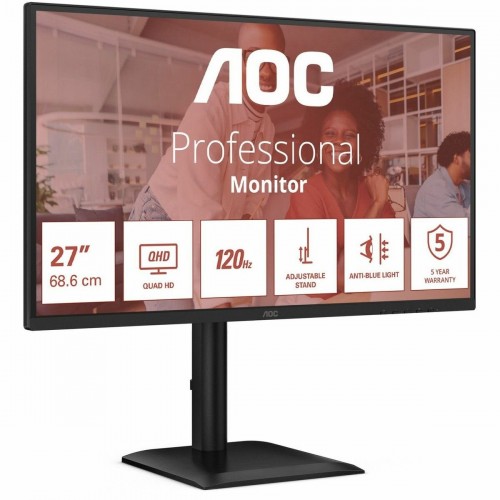 Монитор AOC Q27E4CV (черный) 1