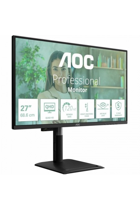 Монитор AOC Q27P4U (черный) 1