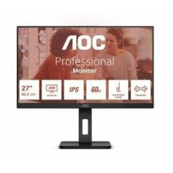 Монитор AOC U27E3UF (черный)