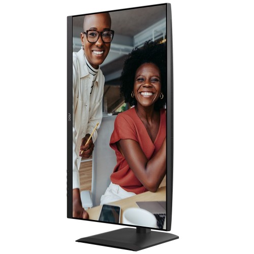 Монитор AOC U27E4CV (черный) 7