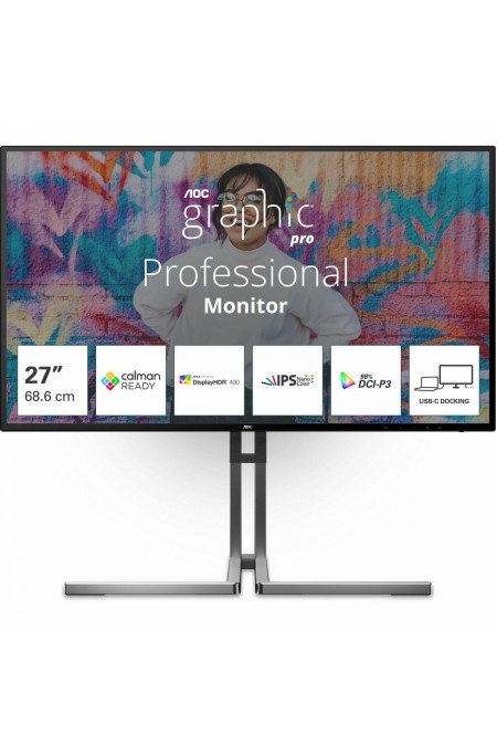 Монитор AOC U27U3CV (черный) 