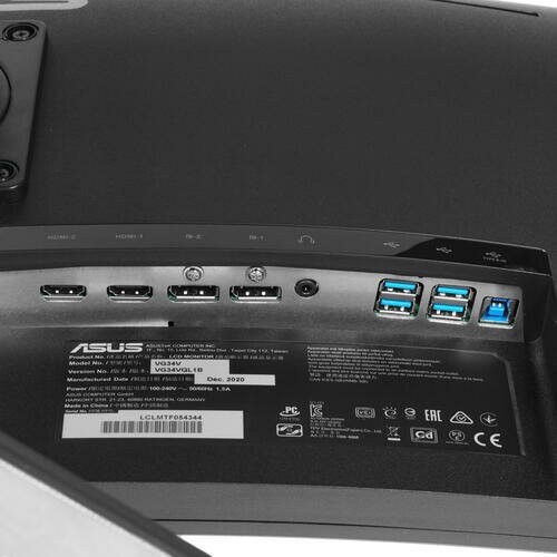 Монитор Asus TUF Gaming VG34VQL1B (черный) 9