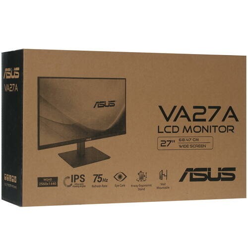 Монитор Asus VA27AQSB (черный) 4