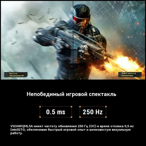 Монитор ASUS VG34WQML5A (90LM0BP1-B01E71) (черный) 2