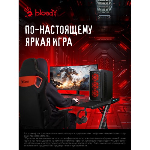 Монитор Bloody MN340W (черный) 8