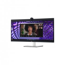 Монитор Dell P3424WEB (черный/серебристый)