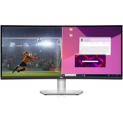 Монитор Dell S3423DWC (черный/серебристый)