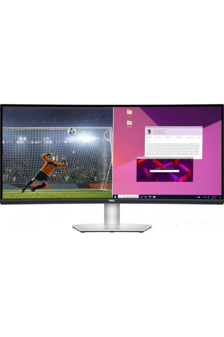 Монитор Dell S3423DWC (черный/серебристый) 