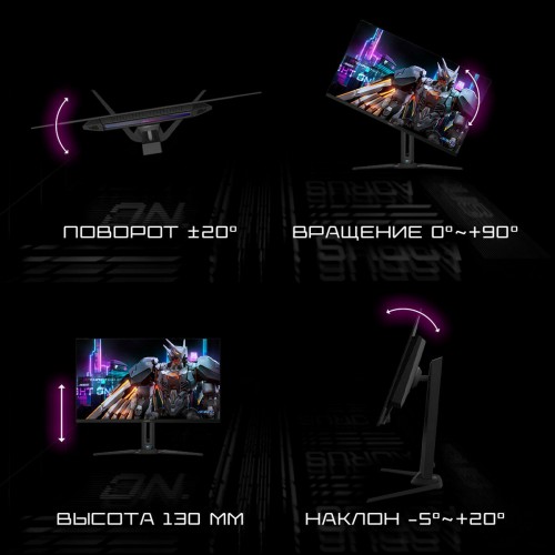 Монитор Gigabyte AORUS FO27Q3-EK (черный) 7