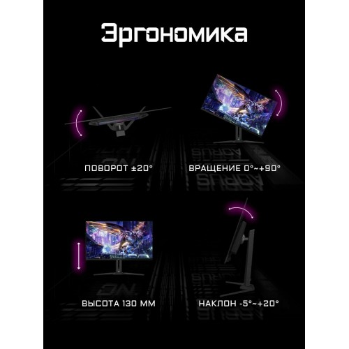 Монитор Gigabyte AORUS FO32U2P-EK (черный) 8