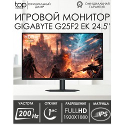 Монитор Gigabyte G25F2 (20VM0-G25F2BM-1EKS) (черный)