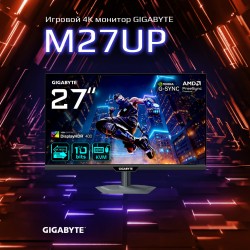 Монитор Gigabyte M27UP EK (черный)
