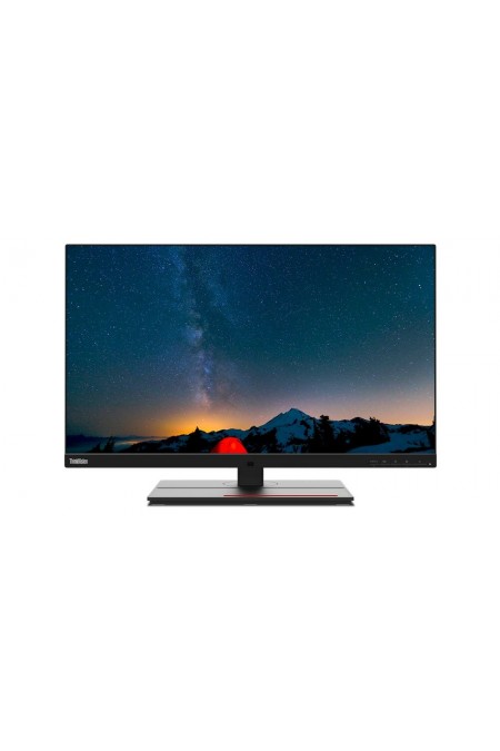 Монитор Lenovo P27u-20 (63A3GAR1CB) (черный/красный) 