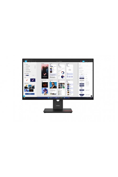 Монитор Lenovo T32UD-40 (64B0GAR1CB) (черный) 