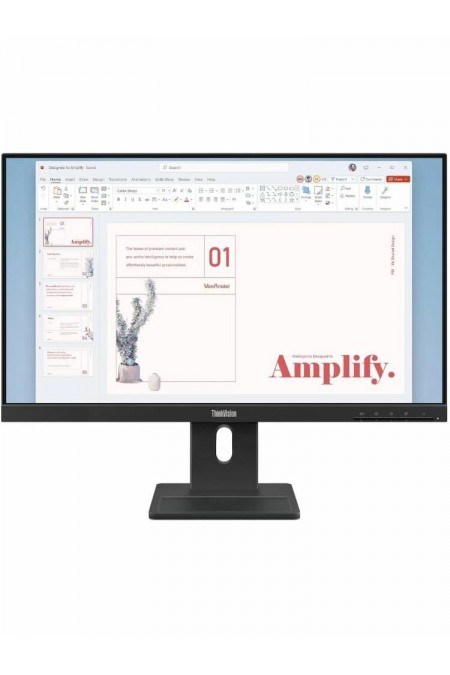 Монитор Lenovo ThinkVision E24-40 (64BAMAT1EU) (черный) 