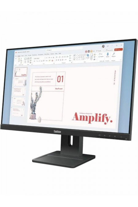 Монитор Lenovo ThinkVision E24-40 (64BAMAT1EU) (черный) 1