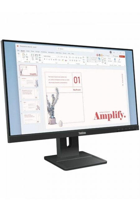 Монитор Lenovo ThinkVision E24-40 (64BAMAT1EU) (черный) 2