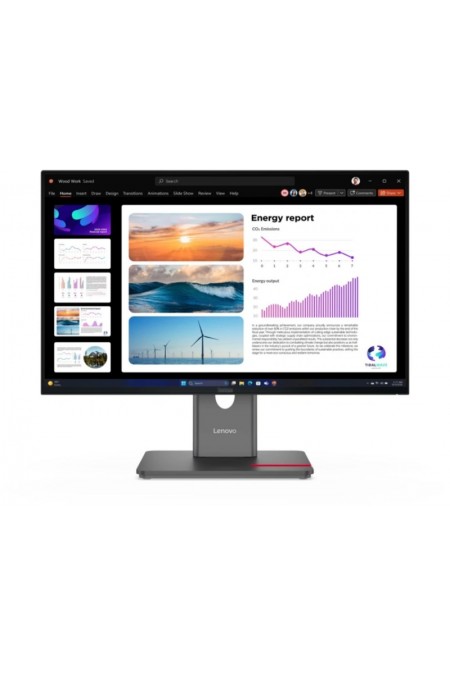 Монитор Lenovo ThinkVision P24q-40 (64B2GAT1UK) (черный) 