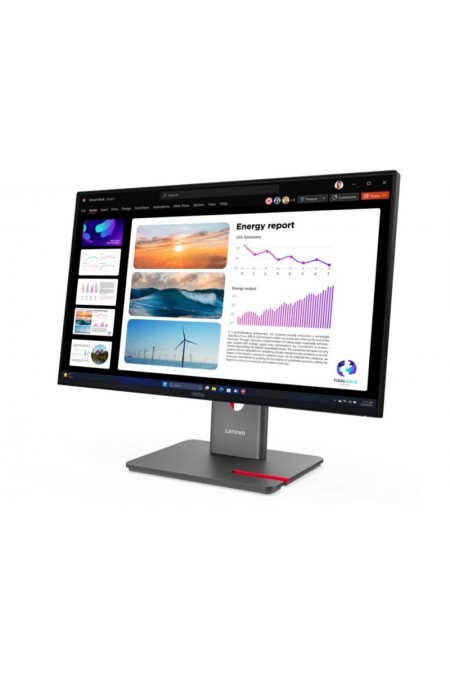 Монитор Lenovo ThinkVision P24q-40 (64B2GAT1UK) (черный) 2