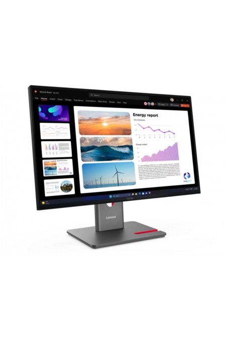 Монитор Lenovo ThinkVision P24q-40 (64B2GAT1UK) (черный) 3