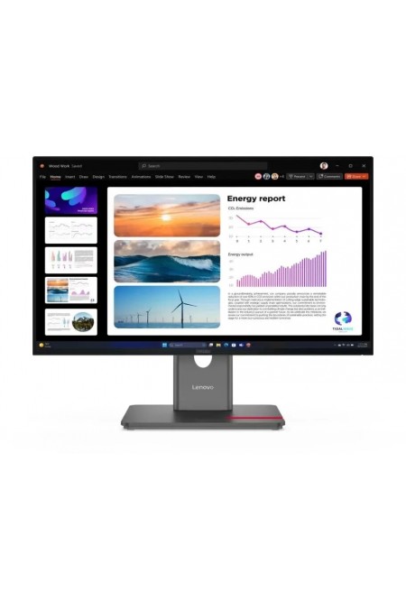 Монитор Lenovo ThinkVision P24Q-40 (64B2GAT1EU) (черный) 