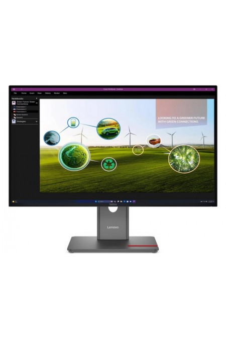 Монитор Lenovo ThinkVision P27q-40 (64A7GAT6UK) (черный) 