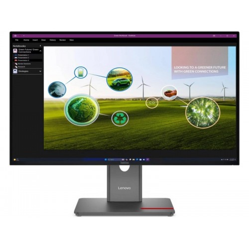 Монитор Lenovo ThinkVision P27q-40 (64A7GAT6UK) (черный) 