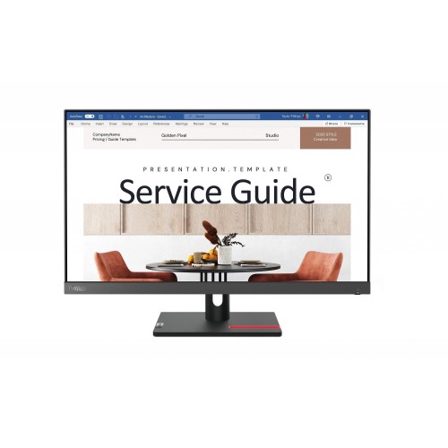 Монитор Lenovo ThinkVision S24i-30 (63DEKAT3UK) (черный) 