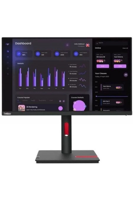 Монитор Lenovo ThinkVision T24i-30 (63CFMATXUK) (черный) 