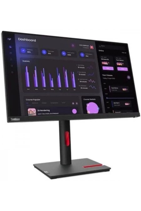 Монитор Lenovo ThinkVision T24i-30 (63CFMATXUK) (черный) 2