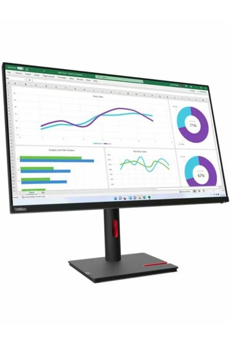 Монитор Lenovo ThinkVision T32h-30 (63D3GAT1UK) (черный) 2
