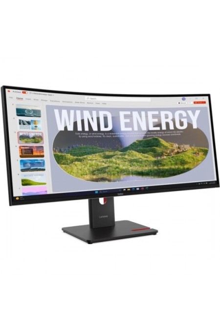 Монитор Lenovo ThinkVision T34WD-40 (черный) 3