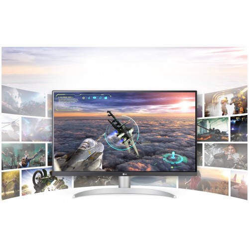 Монитор LG 27UP650-W.ARUZ (серебристый/черный) 1