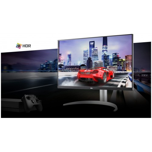 Монитор LG 27UP650-W.ARUZ (серебристый/черный) 2