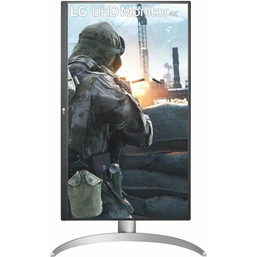 Монитор LG 27UP650-W.ARUZ (серебристый/черный) 2