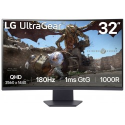 Монитор LG 32GS60QC-B.ARUQ (черный)