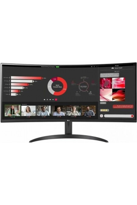 Монитор LG 34WR50QC-B (черный) 