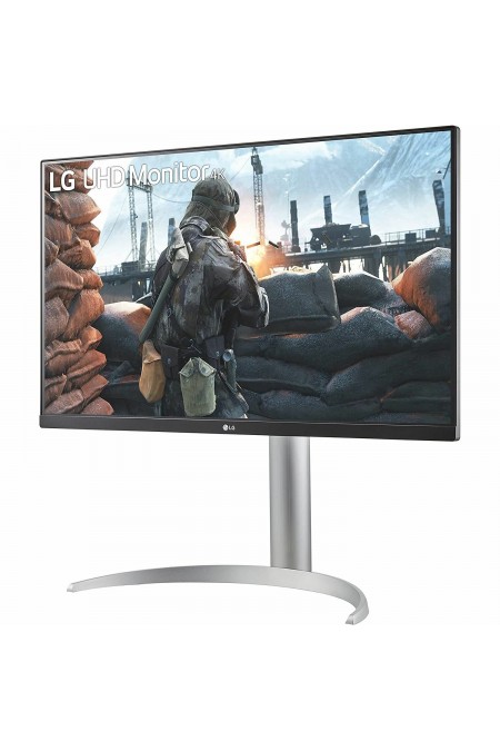 Монитор LG UltraFine 27UP650-W (серебристый) 1