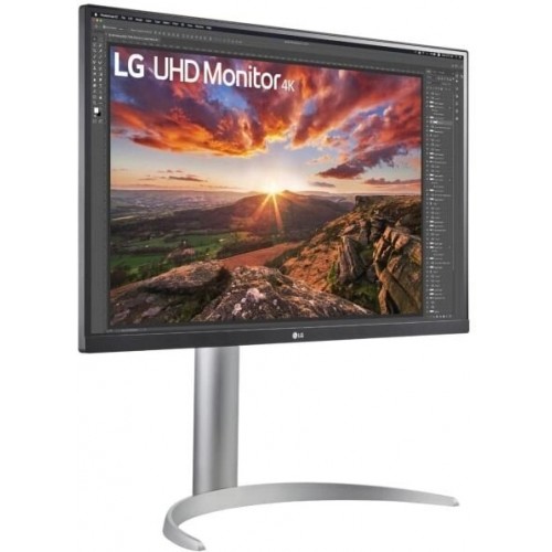 Монитор LG UltraFine 27UP850K-W (черный/серебристый) 5