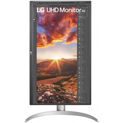 Монитор LG UltraFine 27UP850K-W (черный/серебристый) 7