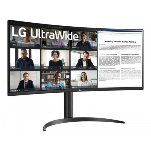 Монитор LG UltraWide 34WR55QK-B (черный) 1