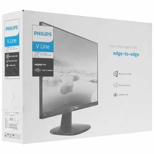 Монитор Philips 273V7QDAB (черный) 7