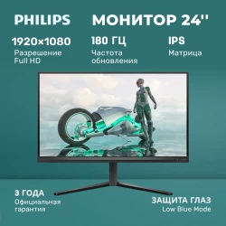 Монитор Philips Evnia 3000 24M2N3200A (черный)